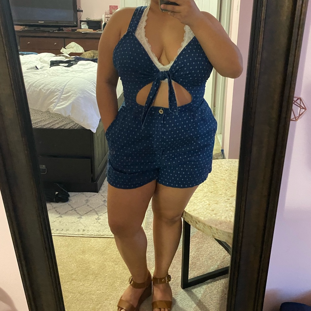 Free People Take Me Somewhere Romper - Picture 6 of 6